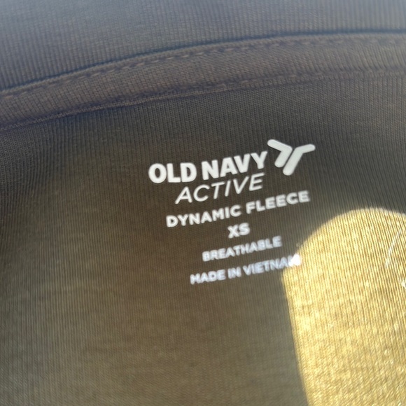 Old Navy Active Green Zip Up sweatshirt - Picture 3 of 3